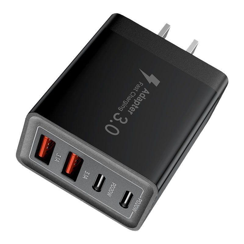 Eprolo 40W multi-port fast charger for Apple and Android phones with multiple charging ports and compact electronic adapter design.
