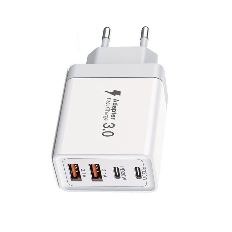 eprolo 40W multi-port fast charger with multiple USB ports for Apple 15 and Android phones, electronic device adapter.