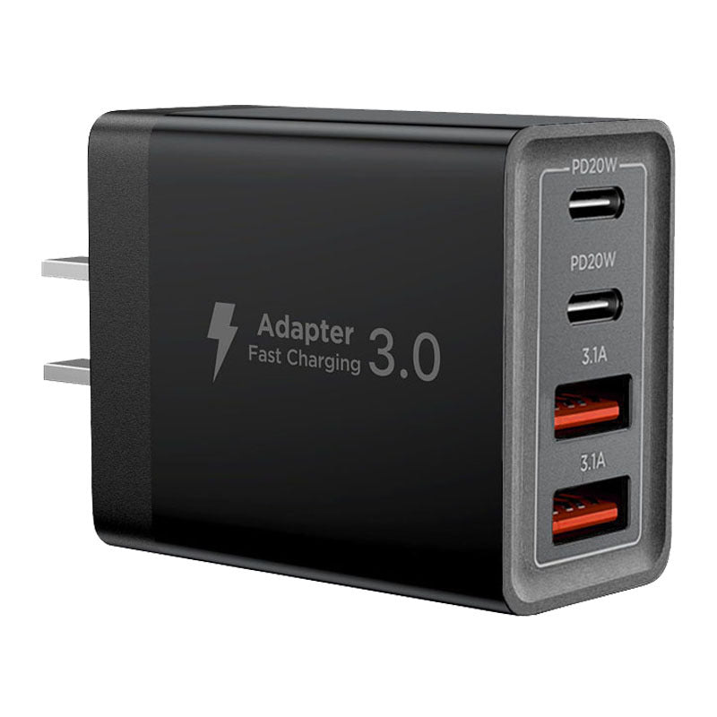 Eprolo 40W multi-port charger with fast charging for Apple 15 and Android phones, electronic device adapter with multiple ports
