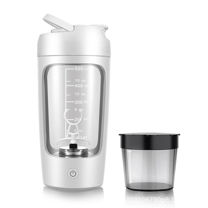 Eprolo fully automatic electric shaking cup with large capacity, rechargeable mixing cup for smoothies and drinks, shown with lid.