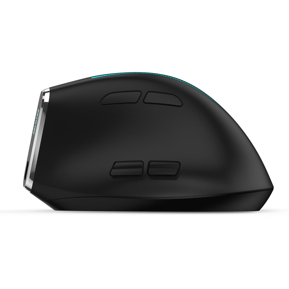 Eprolo ZELOTES Master F36 vertical ergonomic gaming mouse with Bluetooth, programmable buttons, and charging port.