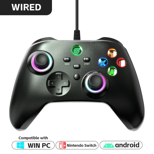 Wireless eprolo Switch Lite controller for PC and Android phones, Bluetooth game controller with ergonomic design.