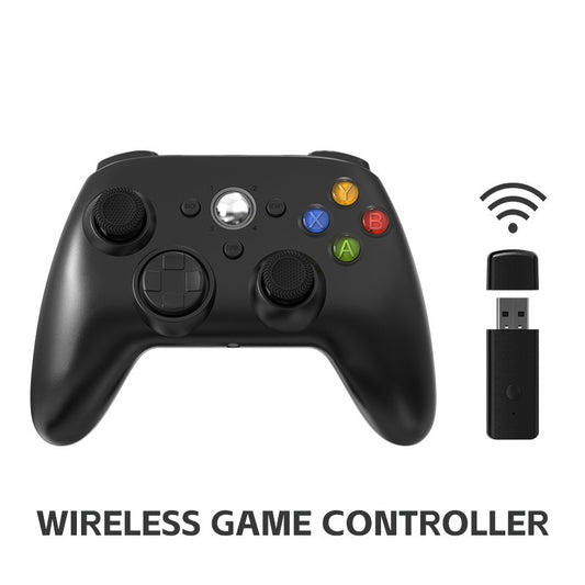 Eprolo Xbox 360 wireless controller with Turbo function and vibration, compatible with PC gaming, shown in image.