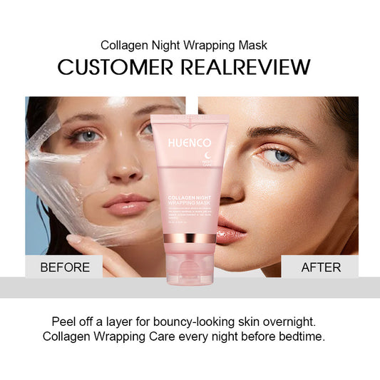 Eprolo collagen peel-off mask for deep cleansing, skin rejuvenation, and moisturizing in a smearable sleeping mask format.
