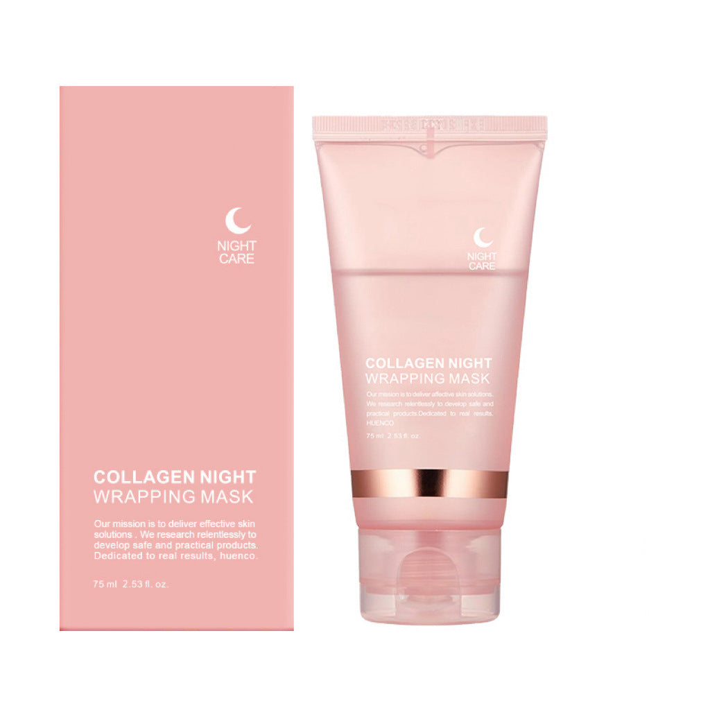 Eprolo collagen peel-off mask for deep cleansing, moisturizing, and skin rejuvenation in a smearable sleeping mask form.