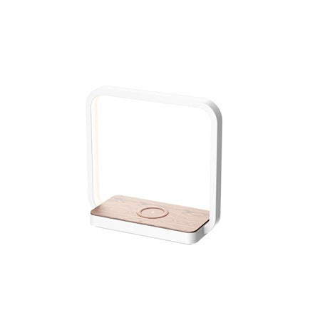 Eprolo wireless charging desk lamp with touch control and three-level dimming, ideal for dormitory or bedroom bedside lighting.