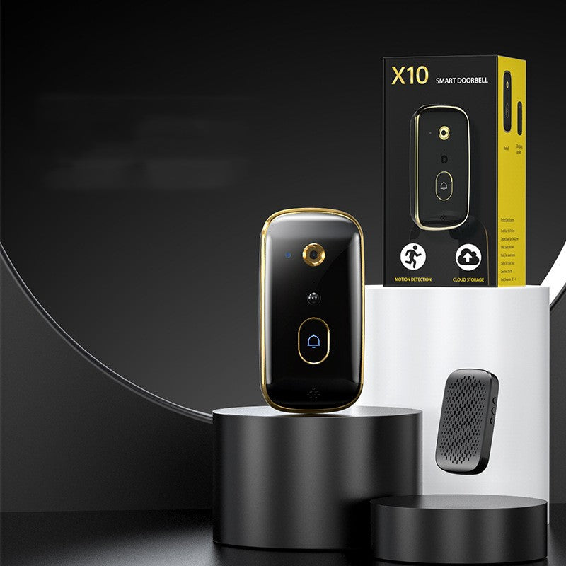 eprolo intelligent visual doorbell X10 with high-definition video, night vision, infrared detection, and home monitoring capabilities