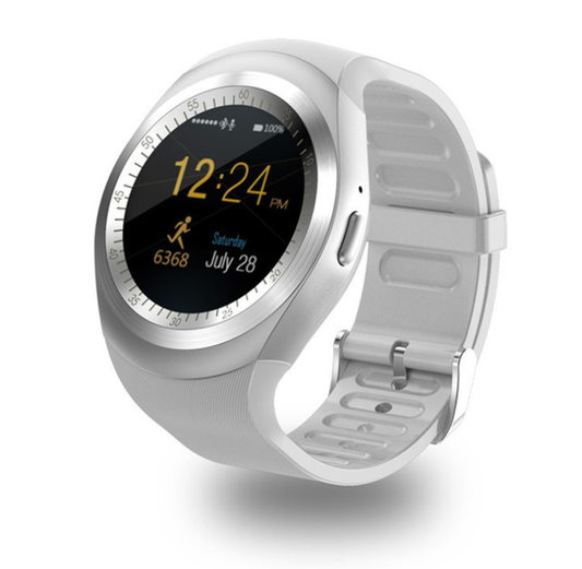 Eprolo Sport Smart Watch Y1HR with 2G GSM SIM card, heart rate monitor, pedometer, fitness tracker, and smart bracelet for men