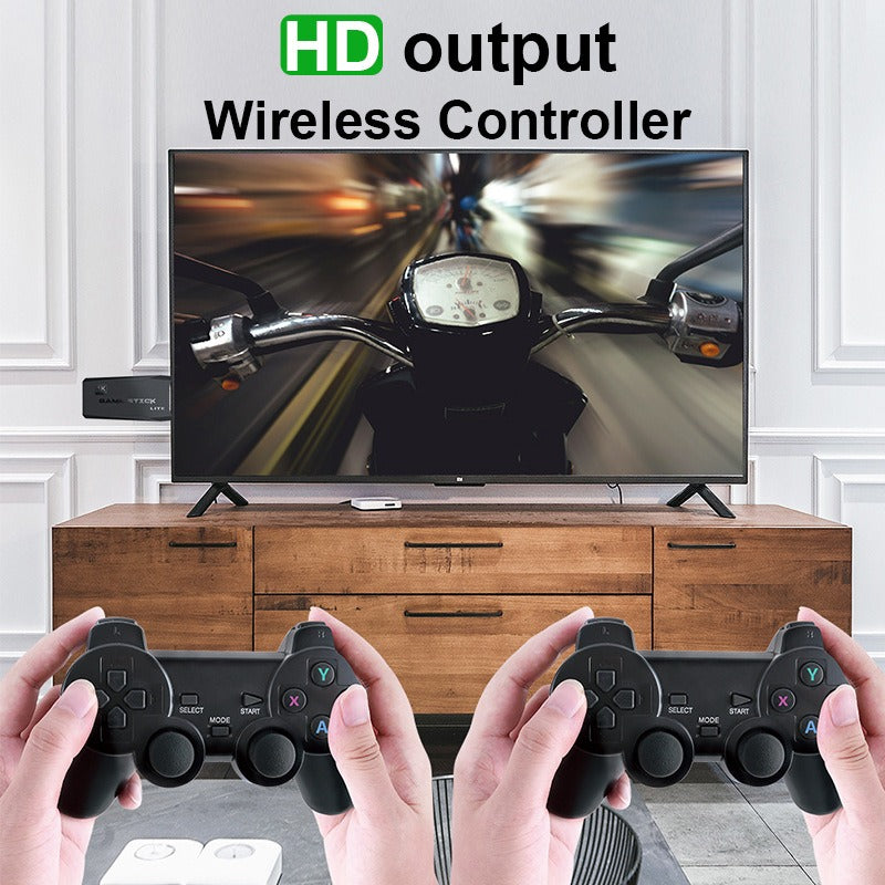 Wireless HD game console by eprolo with HDMI output, featuring classic PSP and Sega arcade games for home TV gaming.