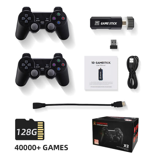 Retro Mini GD10 gaming console by eprolo with classic design, HD output, wireless gaming, and home TV connectivity.