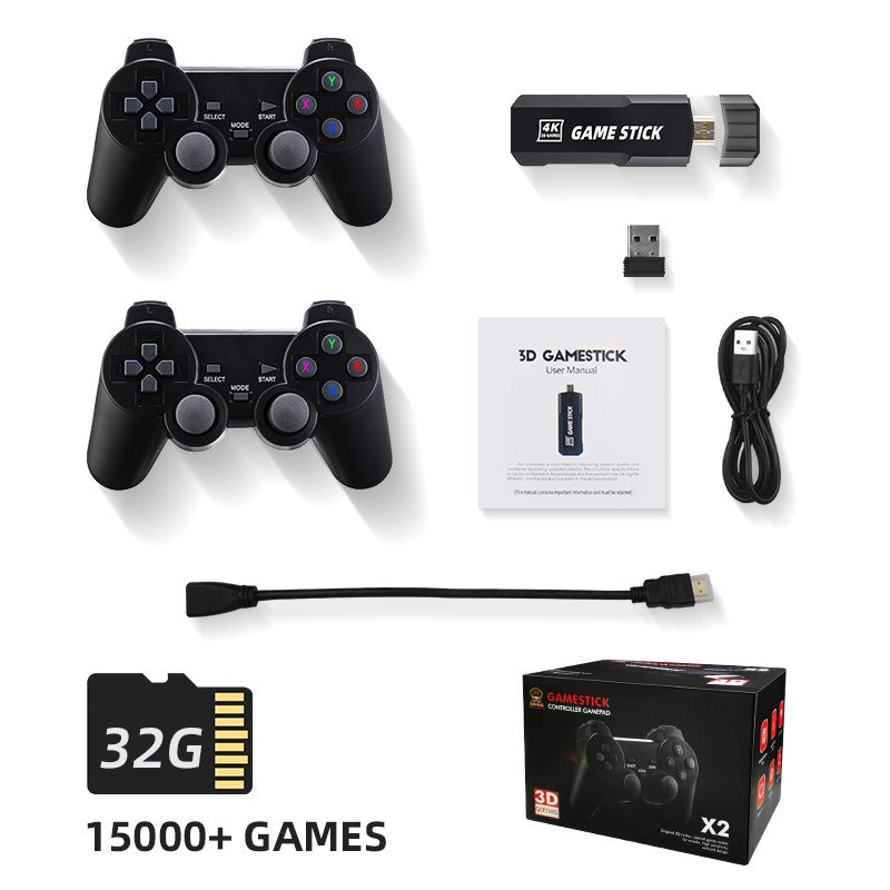 Eprolo Retro Mini GD10 gaming console with classic design, HD output, wireless controls, perfect for nostalgic home TV gaming.
