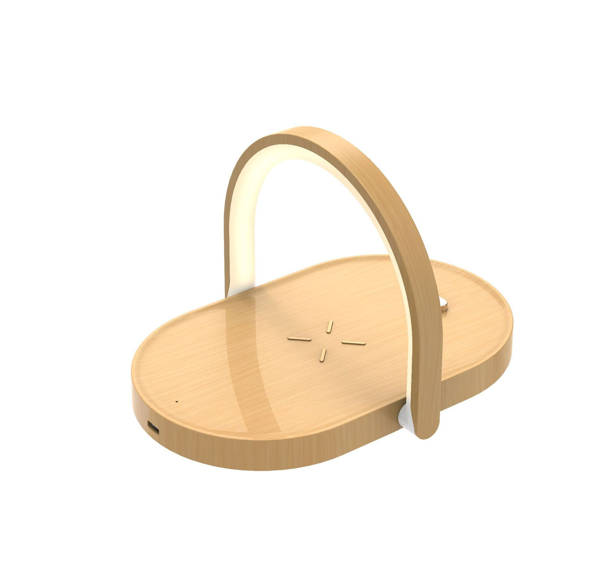 eprolo 15W wireless phone charger with bedside lamp, night light, and multi-function wireless charging station.