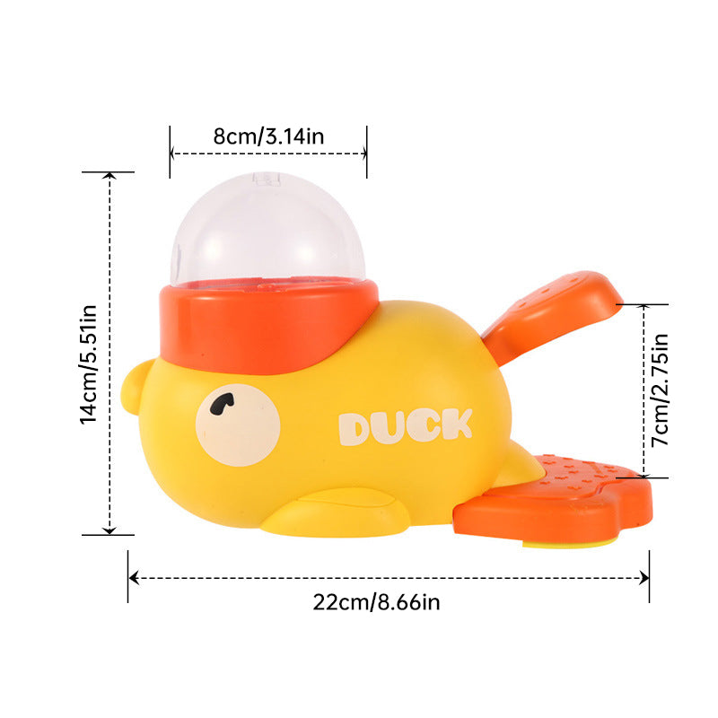 Eprolo Intelligent Cartoon Dog Automatic Feeder with large capacity, anti-slip base, doubles as a toy and feeding utensil for pets.