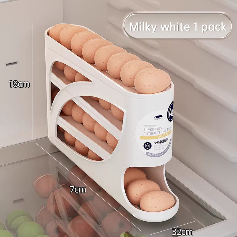 Slide-Roll Egg Box (Fridge Side Door Special Fresh-Keeping) - American Smart