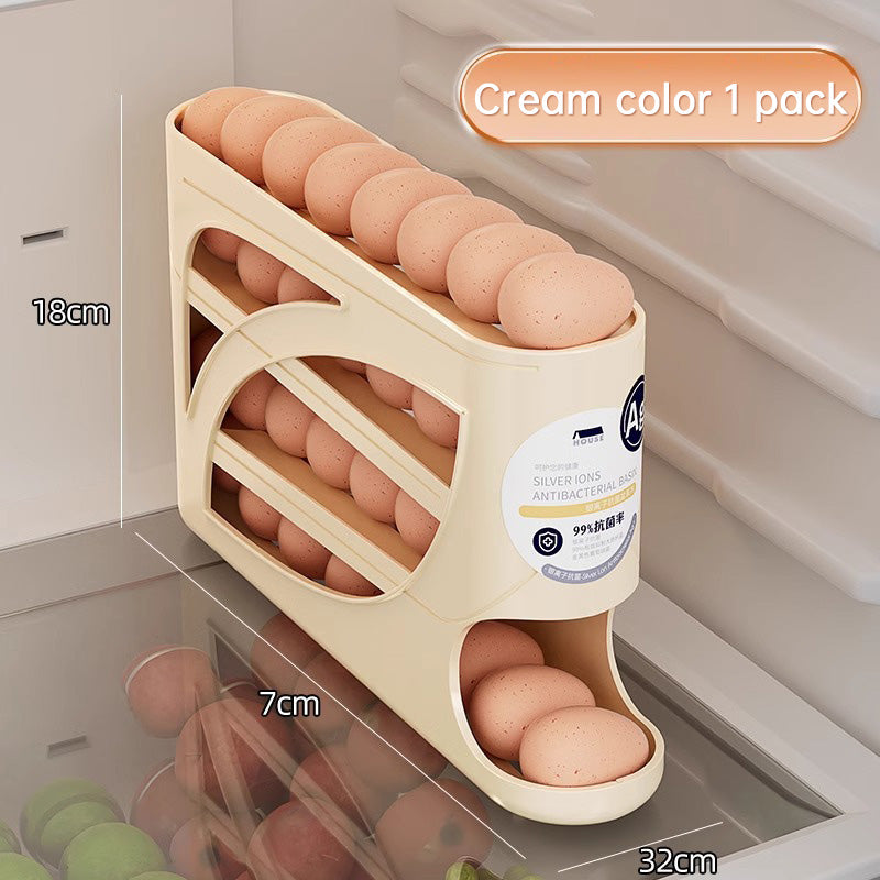 Slide-Roll Egg Box (Fridge Side Door Special Fresh-Keeping) - American Smart