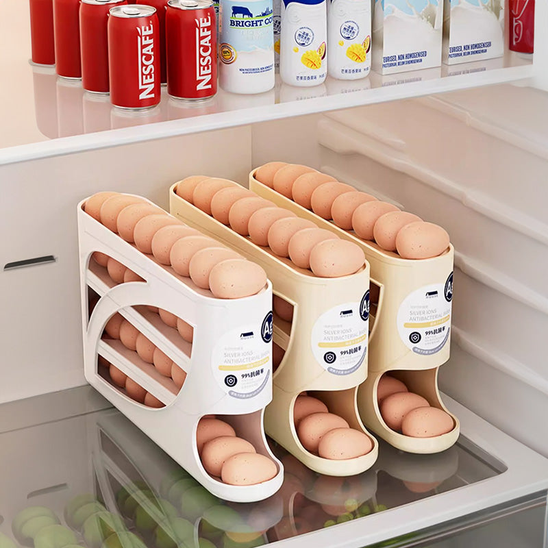 Slide-Roll Egg Box (Fridge Side Door Special Fresh-Keeping) - American Smart