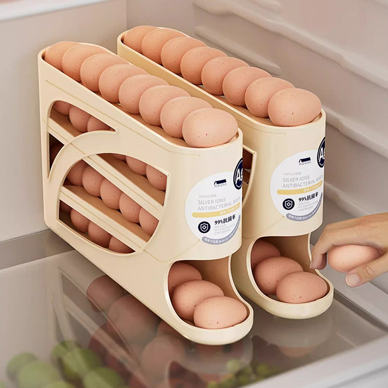 Slide-Roll Egg Box (Fridge Side Door Special Fresh-Keeping) - American Smart