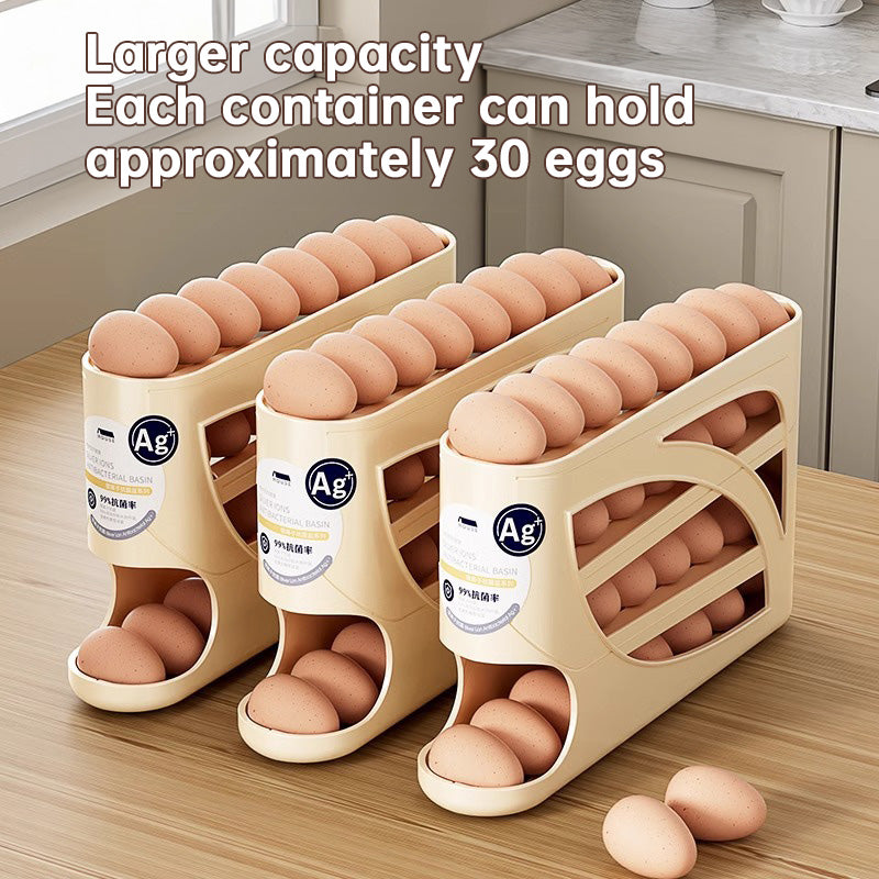 Slide-Roll Egg Box (Fridge Side Door Special Fresh-Keeping) - American Smart