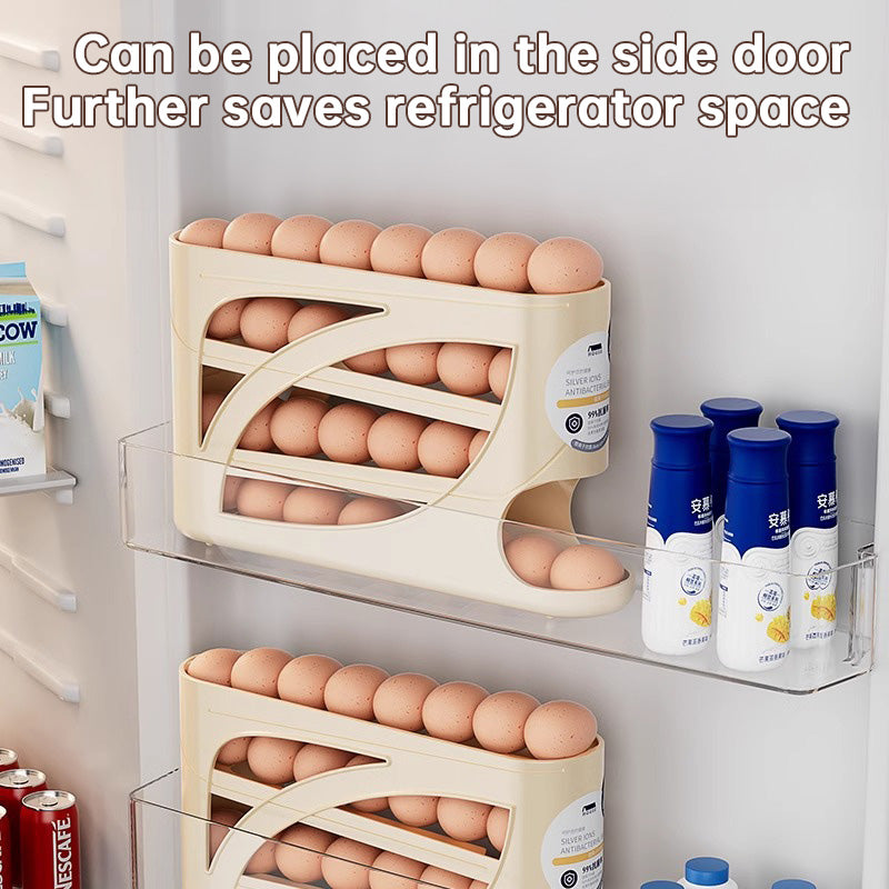 Slide-Roll Egg Box (Fridge Side Door Special Fresh-Keeping) - American Smart