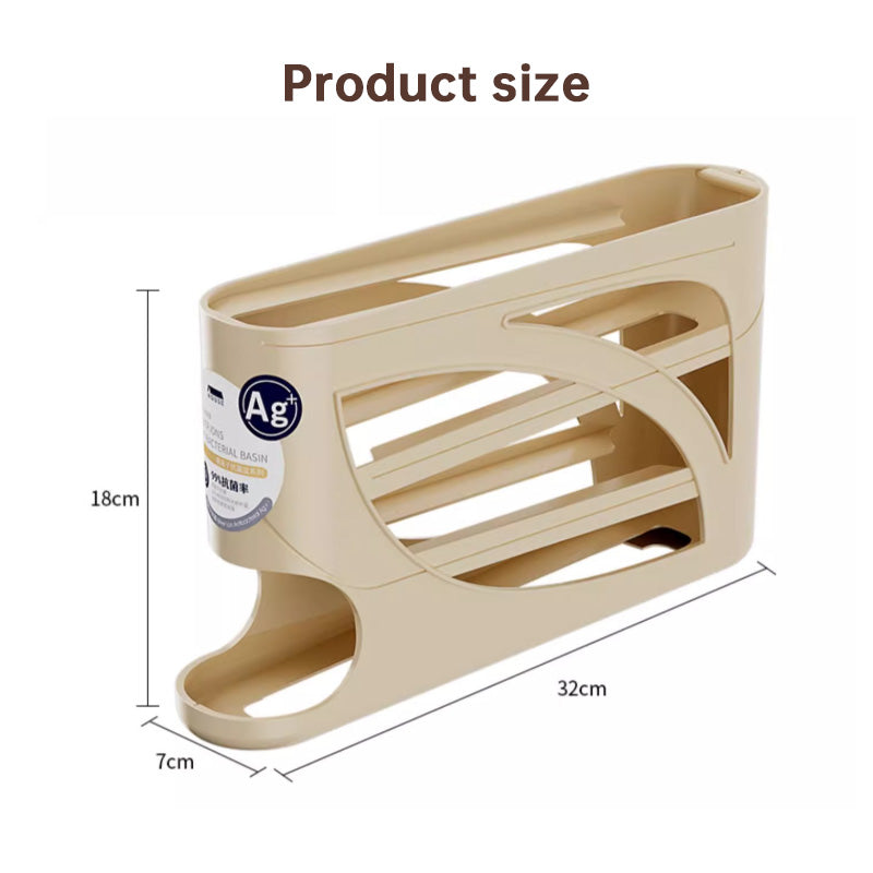 Slide-Roll Egg Box (Fridge Side Door Special Fresh-Keeping) - American Smart