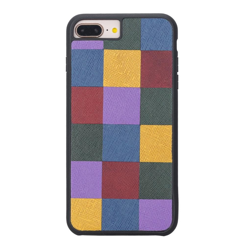 Flexible Genuine Leather Back Cover for Apple iPhone 7 8 SE2 SE3 Series-31