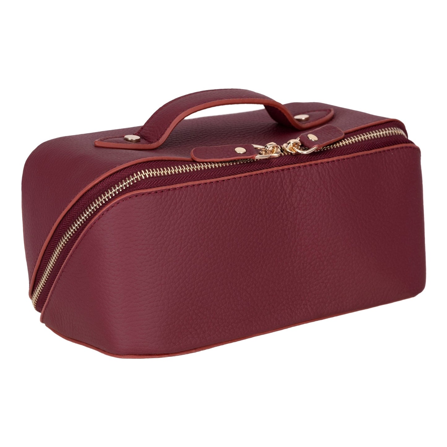 Haines Leather Cosmetic Bag – Stylish & Durable Makeup Bag for Travel