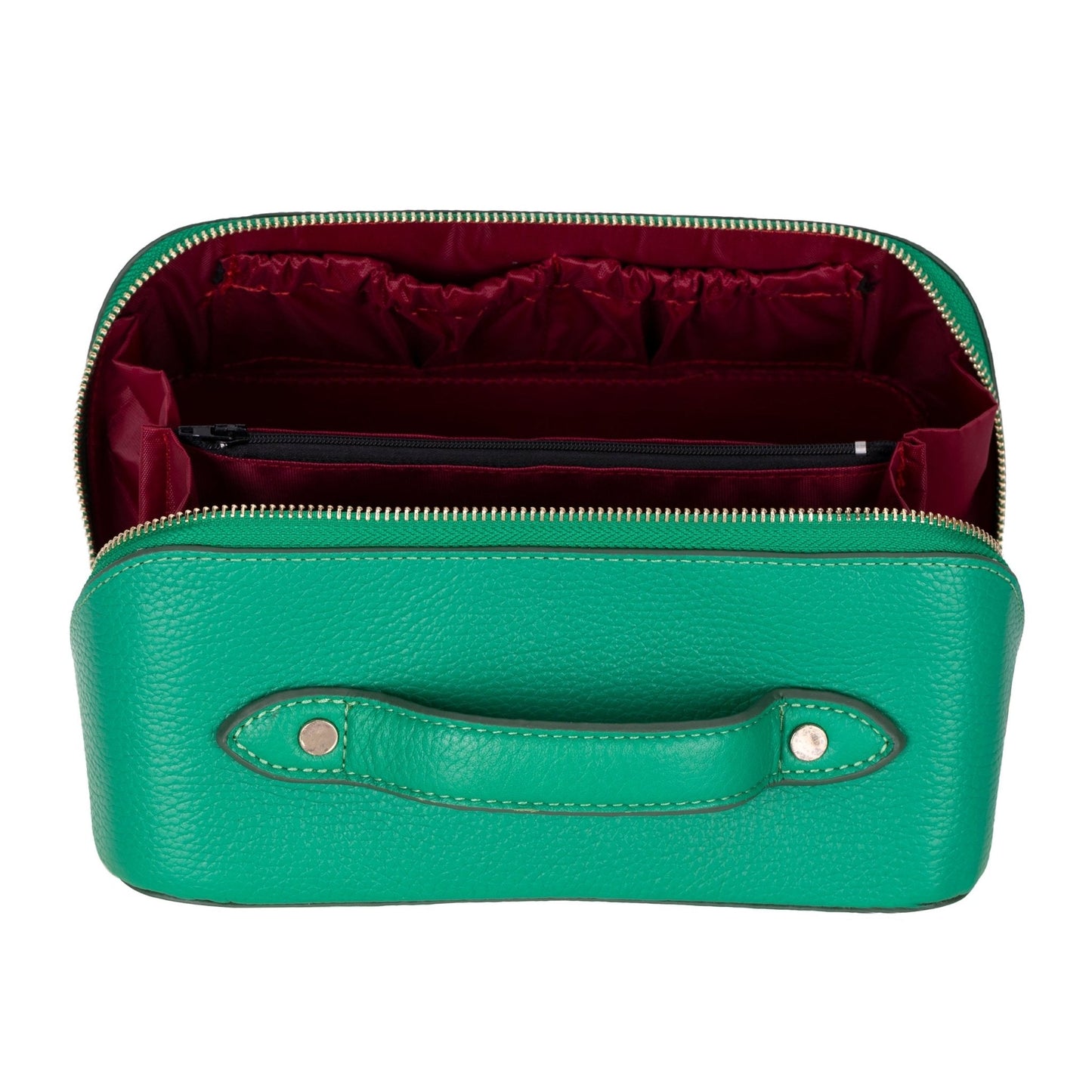 Haines Leather Cosmetic Bag – Stylish & Durable Makeup Bag for Travel