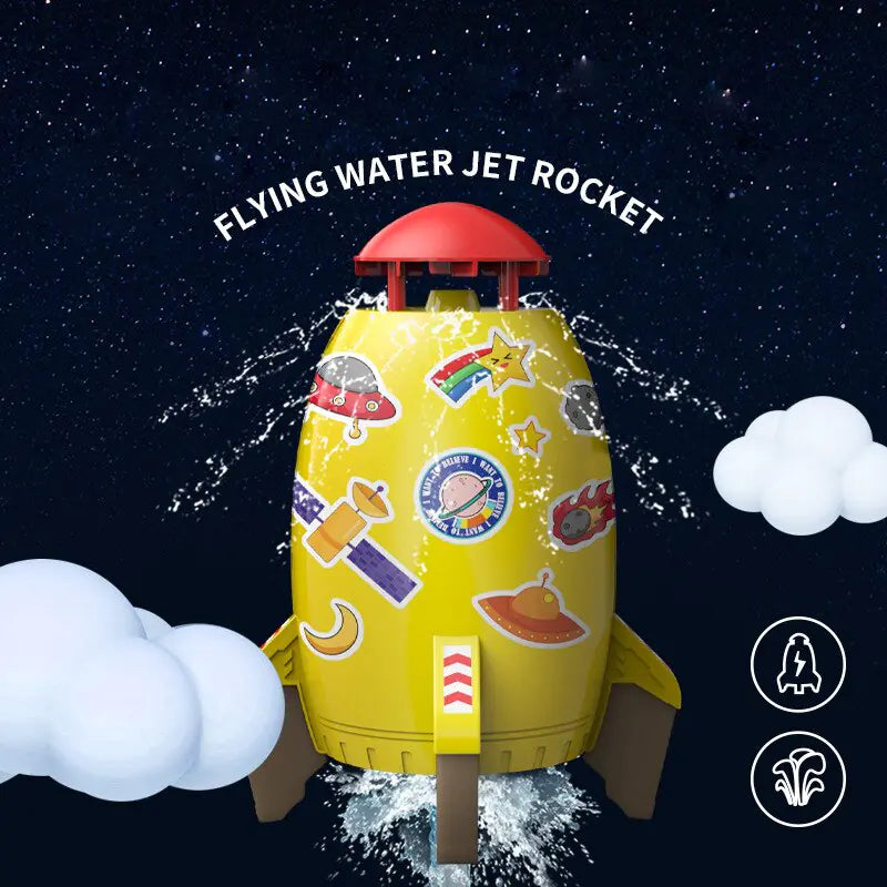 water-spray-flying-rocket
