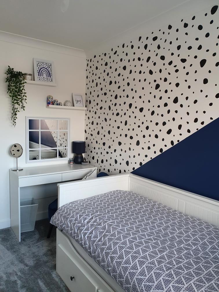 Assorted Shapes Personalised Wall Stickers Bedroom Kids Nursery Dressing Room Home Decor Murals-17