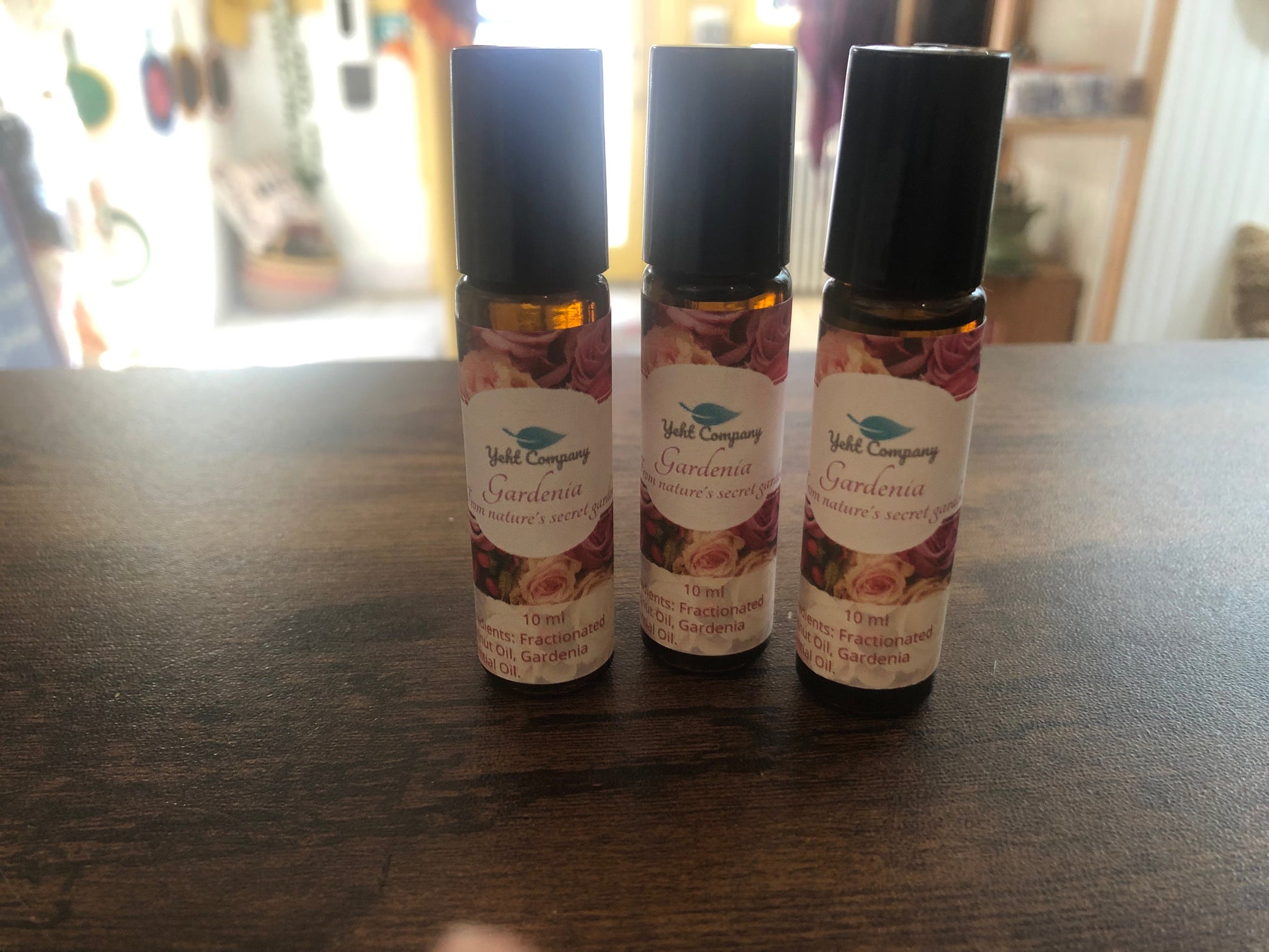 Gardenia Essential Oil Roll On Perfume-0