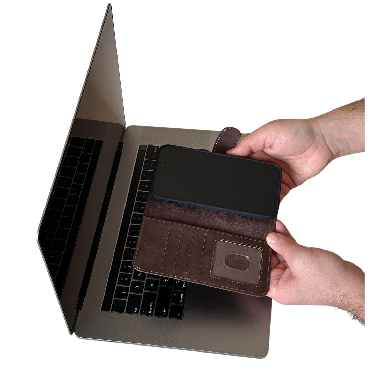 Vegas Premium Leather iPhone 15 Pro Max Wallet Case with MagSafe | Detachable RFID Blocking Luxury Wallet