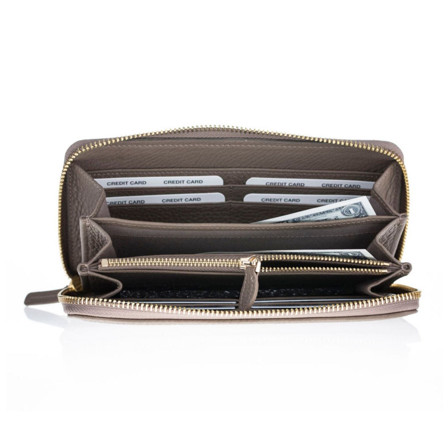 Westminster Handmade Full-Grain Leather Zippered Ladies Handbag