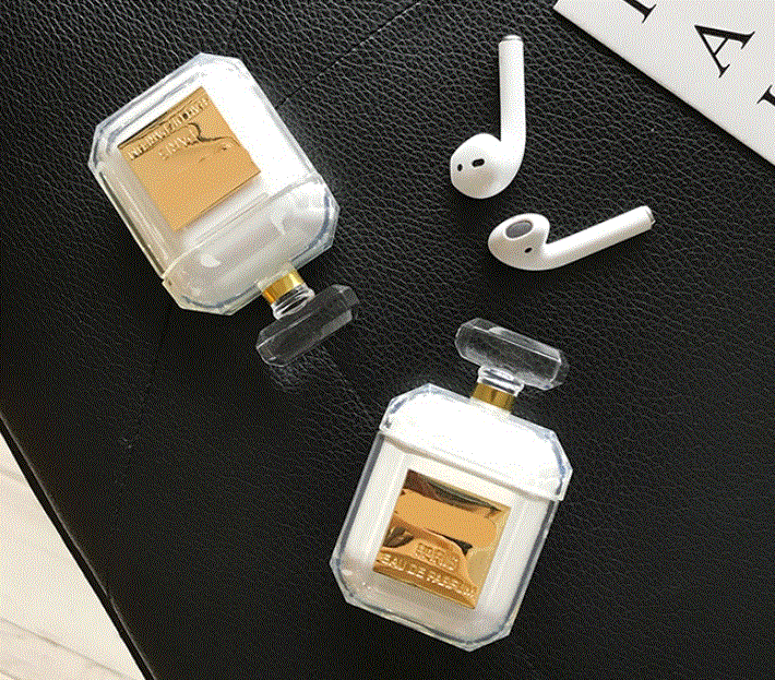 Perfume Bottle Silicone Case For Airpods