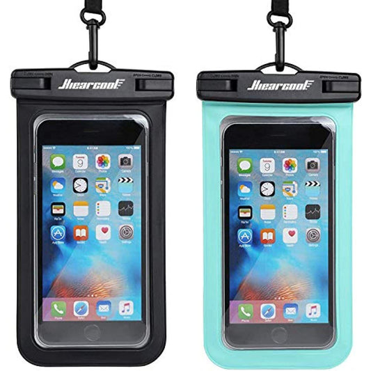 Universal Waterproof Case,Hiearcool Waterproof Phone Pouch Compatible for iPhone