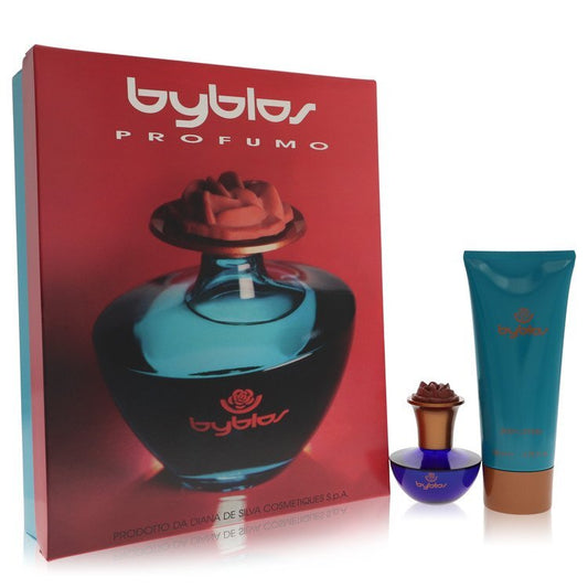Byblos by Byblos Gift Set -- 1.68 oz Eau De Parfum Spray + 6.75 Body Lotion (Women)